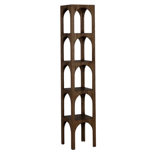 Charlotte Large Bookcase - Whiskey