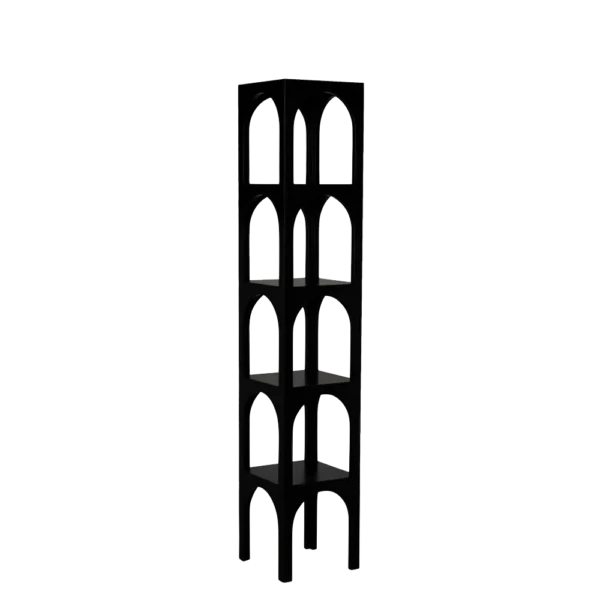 Charlotte Small Bookcase - Black