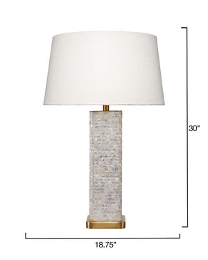 Preston Mother of Pearl Table Lamp