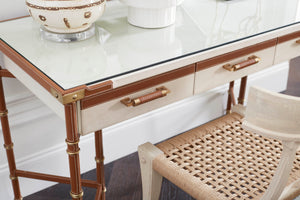 Toulon Desk, Tan | Toulon Collection | Villa & House