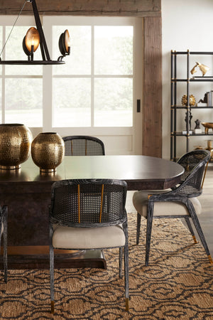 Harriet Dining Table, Arabica Burl | Harriet Collection | Villa & House