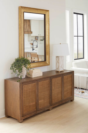 Karen 4-Door Cabinet, Driftwood | Karen Collection | Villa & House