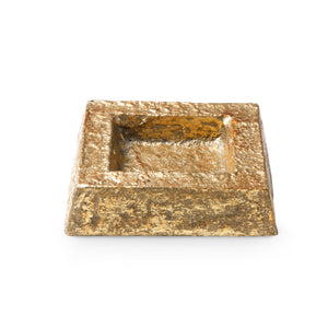 Square Bowl, Gold Leaf | Square Collection | Villa & House