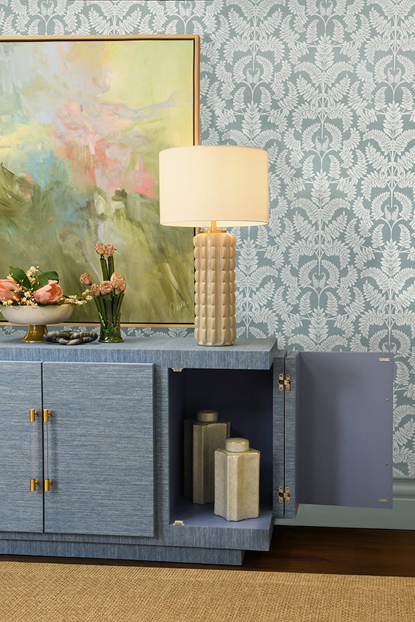 Round Gray Marble Chain