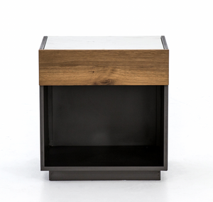 Holland Nightstand - Grey Lacquer