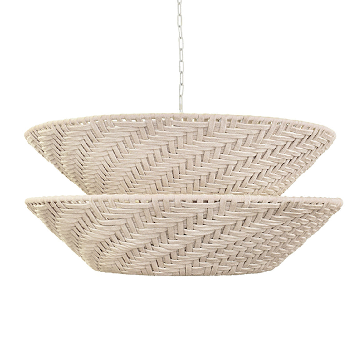 Takoda Round Two-Tiered Pendant