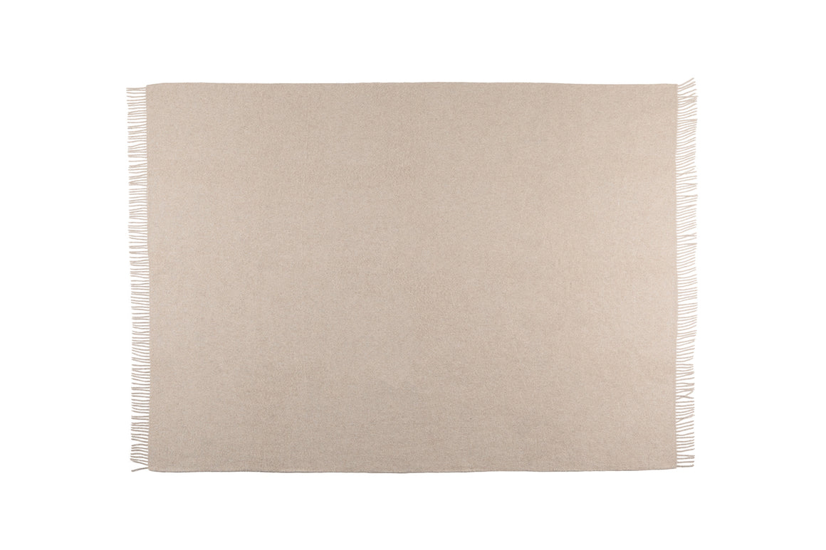 Recycled Wool and Alpaca SANDOY Throw