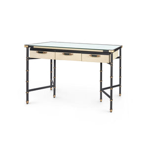 Toulon Desk, Black | Toulon Collection | Villa & House