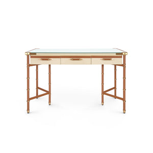 Toulon Desk, Tan | Toulon Collection | Villa & House