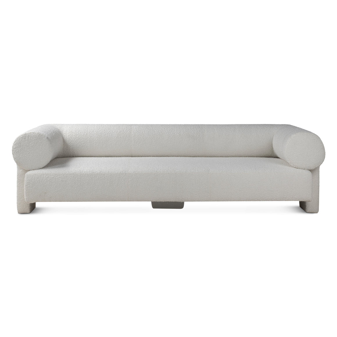 Augustine 81" Sofa in Off-White Boucle Fabric