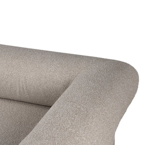 Augustine 81" Sofa in Pewter Boucle Fabric