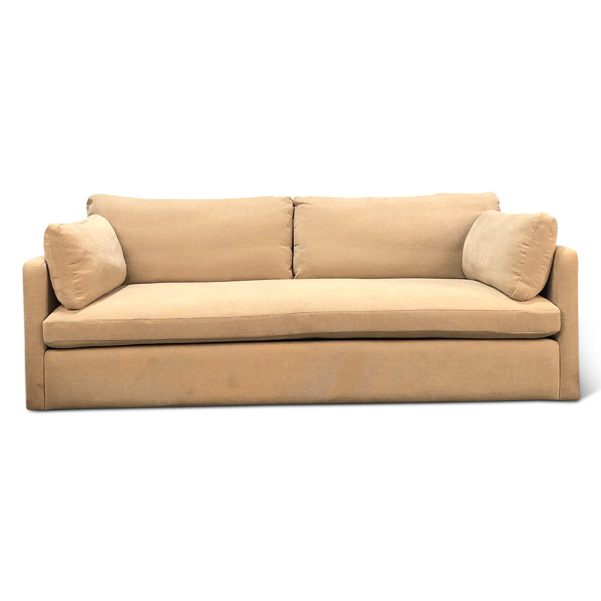 Genova Sofa in Oat Chenille Fabric