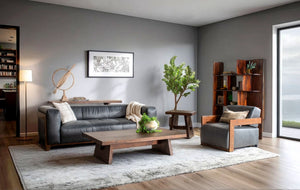 Hawker 48" Bookshelves in Dark Sienna