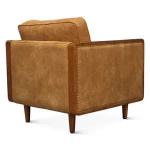 Victoria Chair in Outback Tan Leather