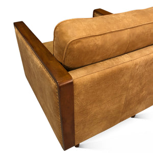 Victoria Chair in Outback Tan Leather