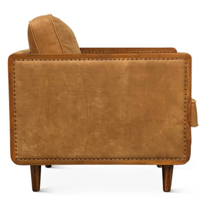 Victoria Chair in Outback Tan Leather