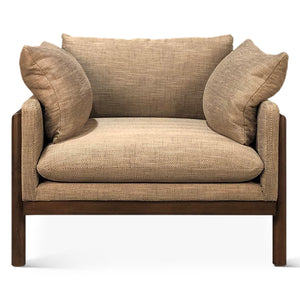 Newark Accent Chair in Burlington Stripe Fabric