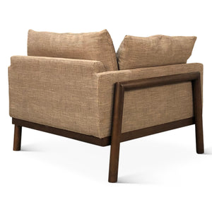 Newark Accent Chair in Burlington Stripe Fabric