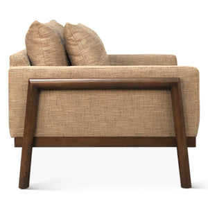 Newark Accent Chair in Burlington Stripe Fabric