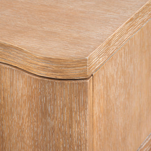 Vanessa 3-Drawer End Table, Almond | Vanessa Collection | Villa & House