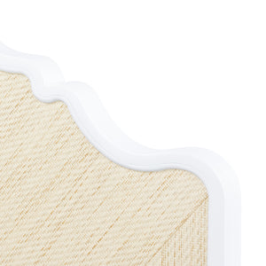 Victoria Twin Headboard, Natural Twill | Victoria Collection | Villa & House