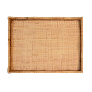 Wavey Tray Wrapped Tray with Wave Shaped Edge