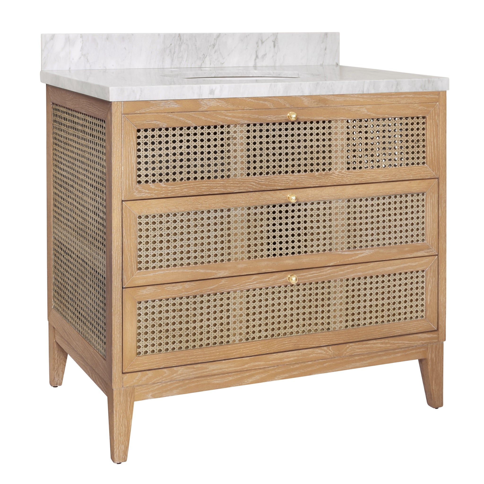 Wynn Bath Vanity in Cerused Oak