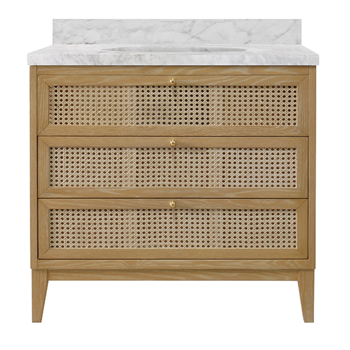 Wynn Bath Vanity in Cerused Oak