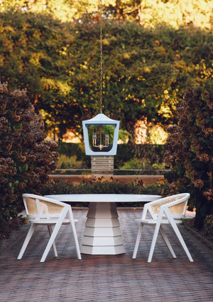 Wimble Lantern Chandelier in White