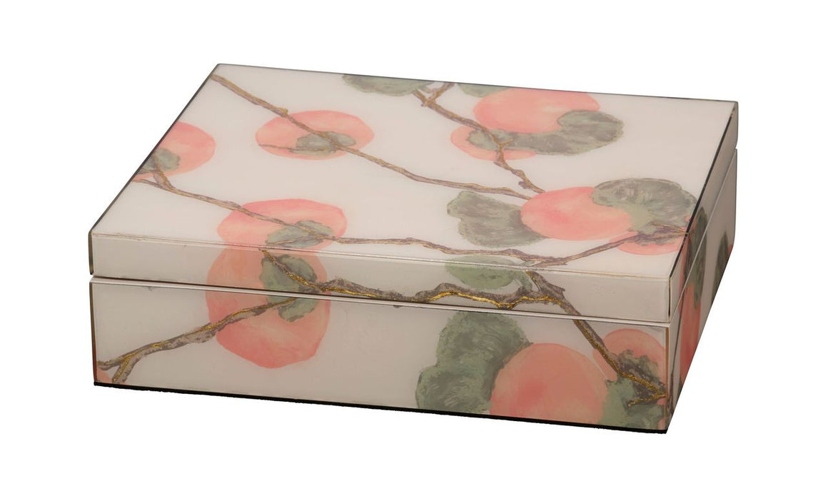 Persimmon Laquered Box, Orange