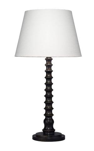 Revolution Wood Table Lamp, Black