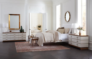 Large Mirror, Antique Champagne | Reese Collection | Villa & House