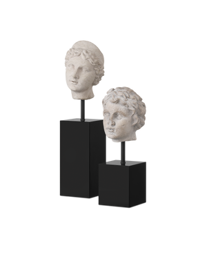 Venus Head on Stand Set of 2