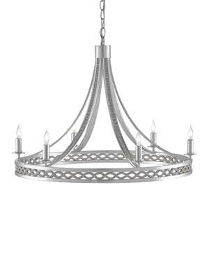 Gavotte Silver Chandelier