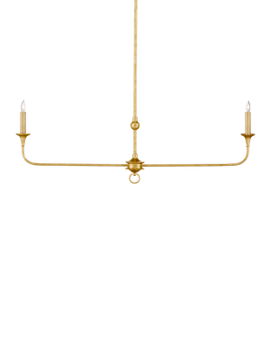 Nottaway Linear Gold Chandelier