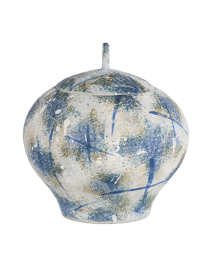 Jackson Blue & White Vase
