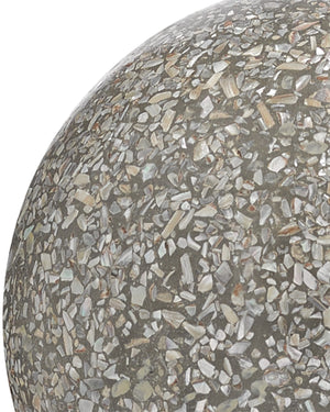 Abalone Small Concrete Sphere