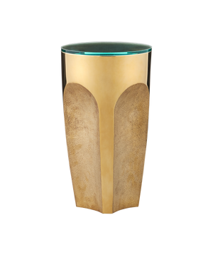 Lemy Brass Drinks Table
