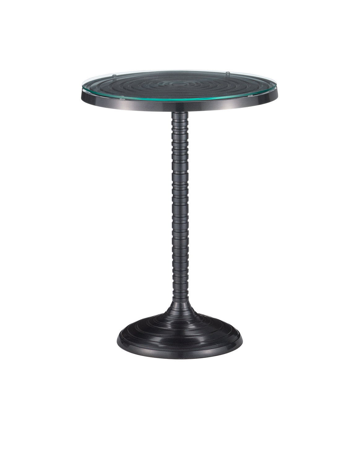 Erno Black Accent Table