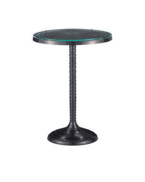 Erno Black Accent Table