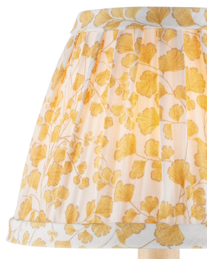 Maiden Fern Yellow Tapered Chandelier Shade