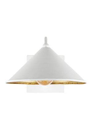 Serpa White Single Swing-Arm Wall Sconce