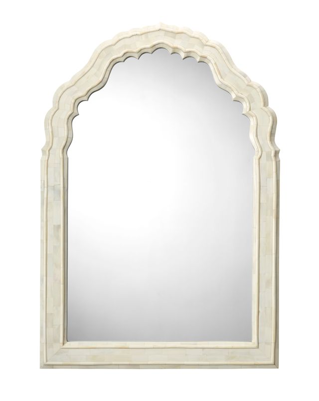 Chateau Camel Bone Arch Wall Mirror
