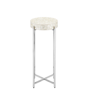 Gerri Dot Mother of Pearl Drinks Table