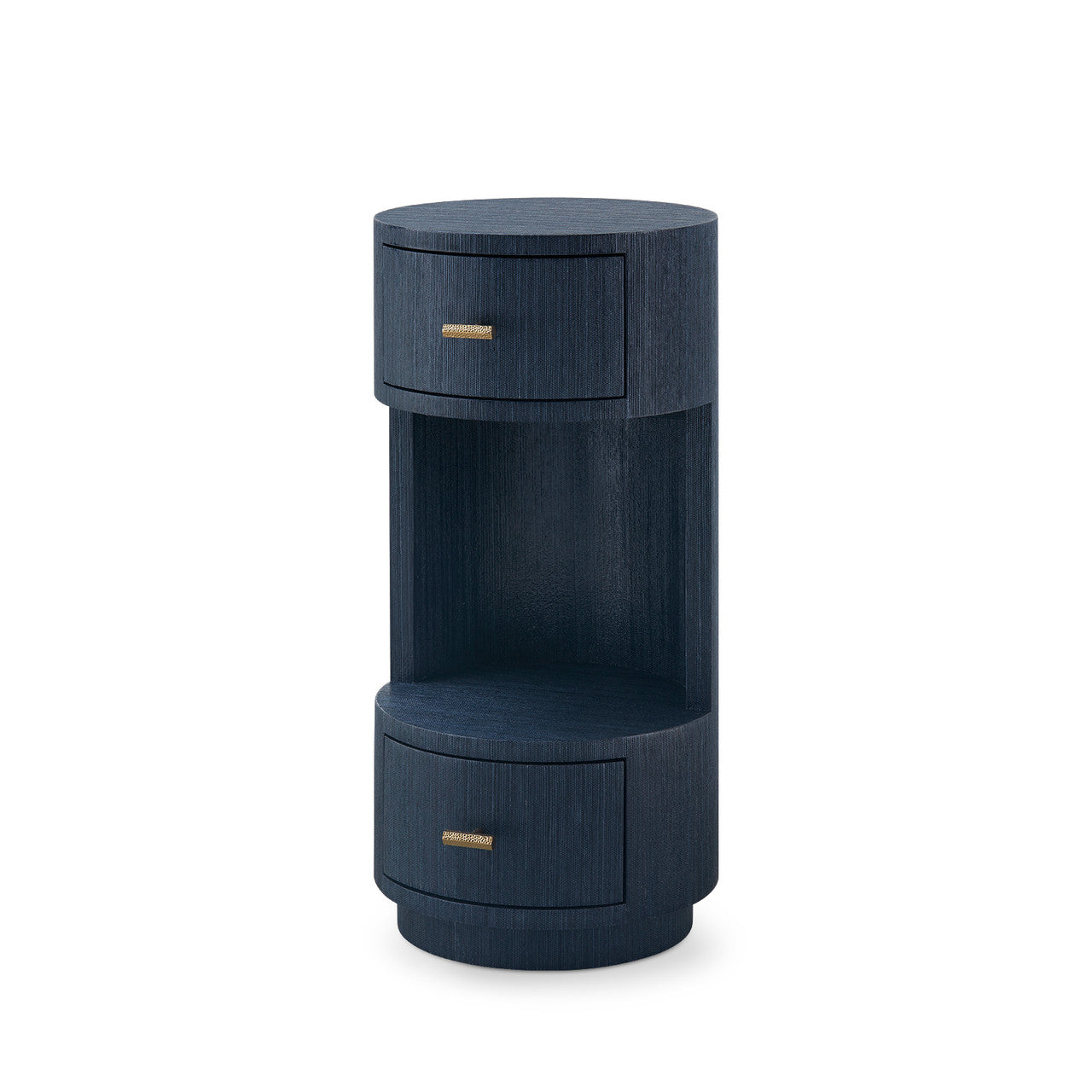 Aaron 2-Drawer End Table, Selvage Blue | Aaron Collection | Villa & House