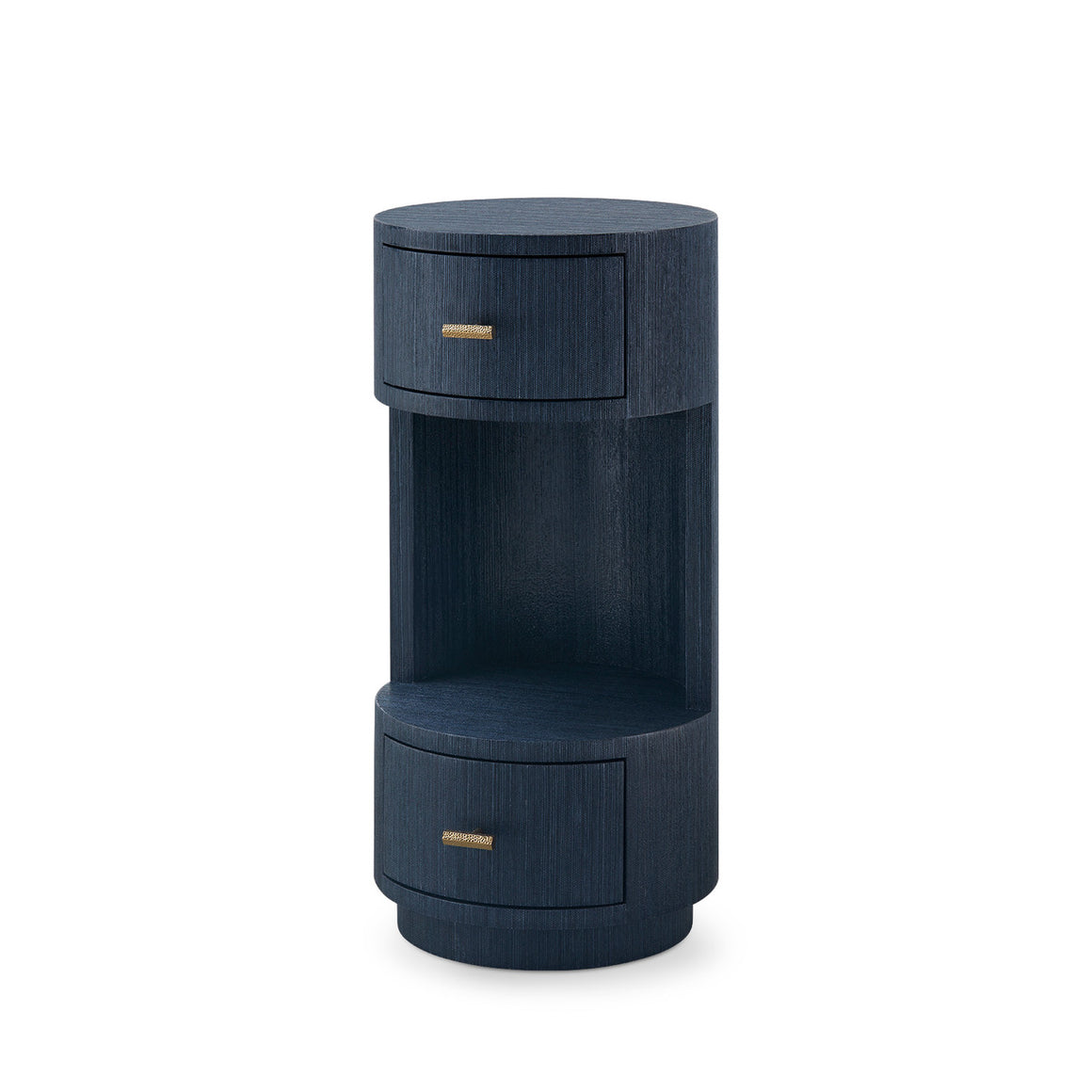 Aaron 2-Drawer End Table, Selvage Blue | Aaron Collection | Villa & House
