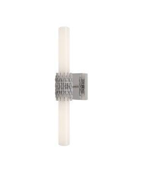Brietta Nickel Bath Wall Sconce