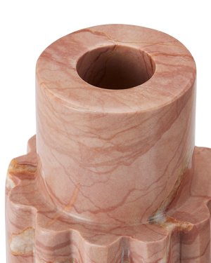 Penrose Pink Candle Holder Set of 2