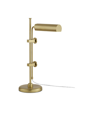 Satire Brass Table Lamp