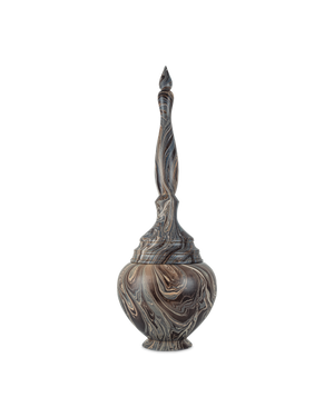 Marbleized Tall Turret Box